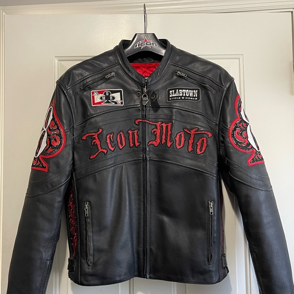 Limited Edition Icon DH Daytona leather jacket XL